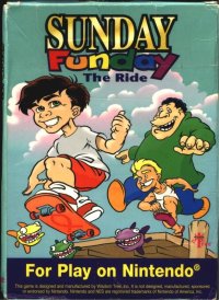 Sunday Funday NES  box art